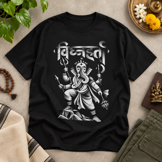 Vighnaharta | Oversize Marathi image Women