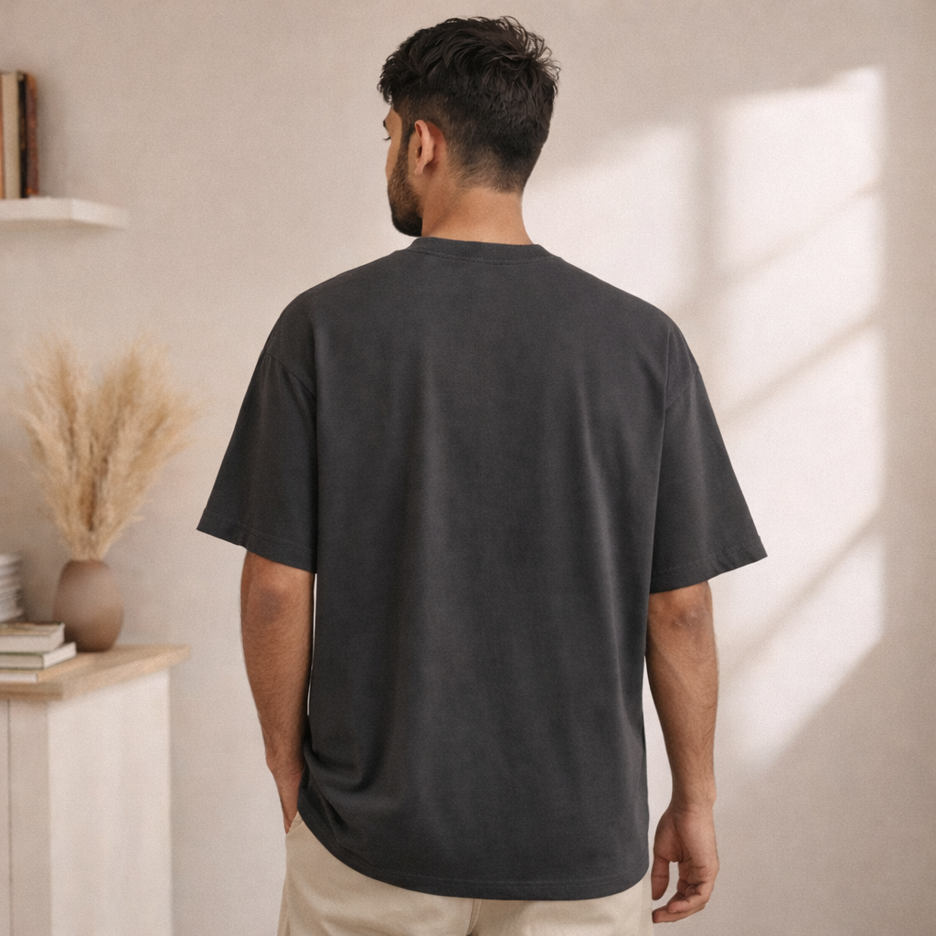 6 पॅक्स – काम चालू आहे | Premium Oversized T-Shirt