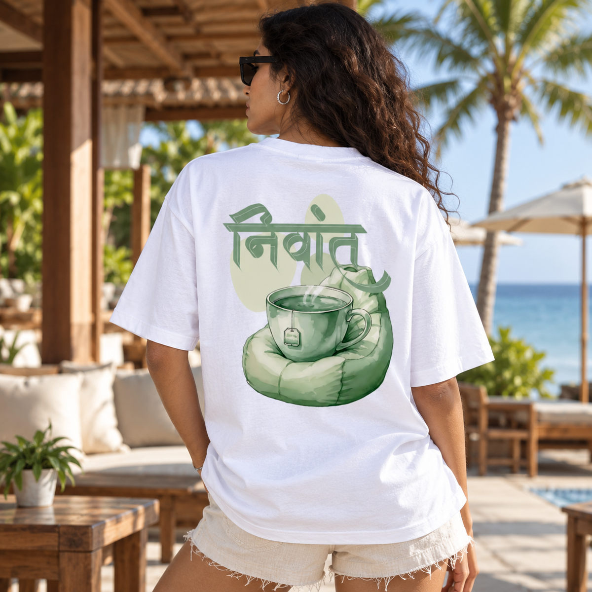 निवांत | Premium Unisex T-Shirt
