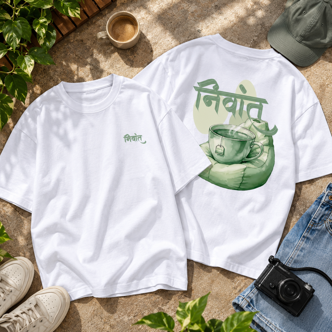 निवांत | Premium Unisex T-Shirt