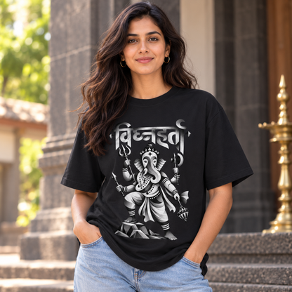 Vighnaharta | Oversize Marathi image Women